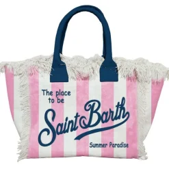 Borsa a Mano Colette in Tela di Cotone / Donna Borse A Spalla