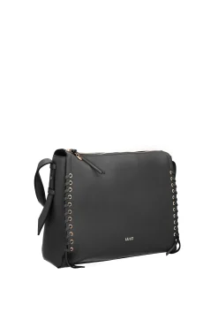 Discount Borsa in Ecopelle con Logo / Donna Borse A Tracolla