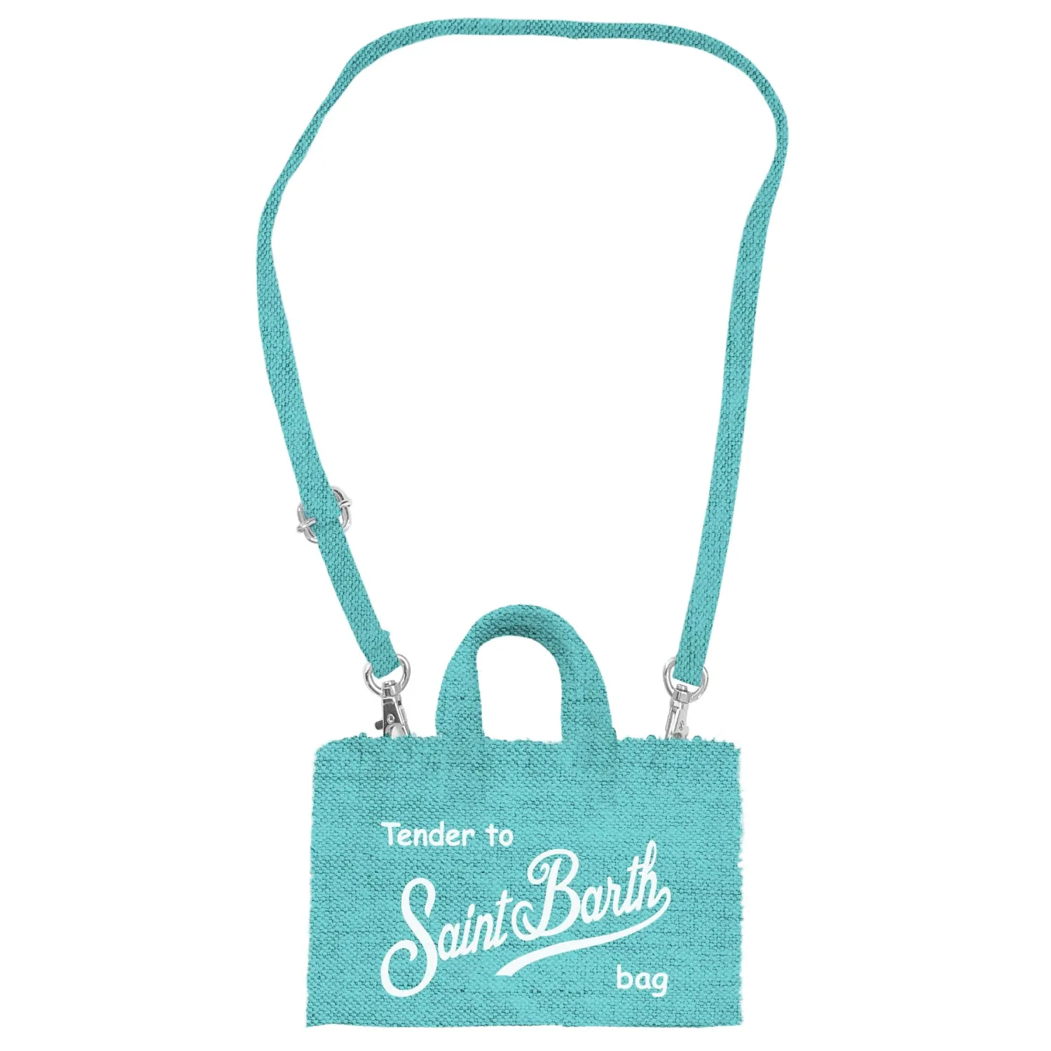 Outlet Borsa Micro Phone in Lino / Donna Pochette