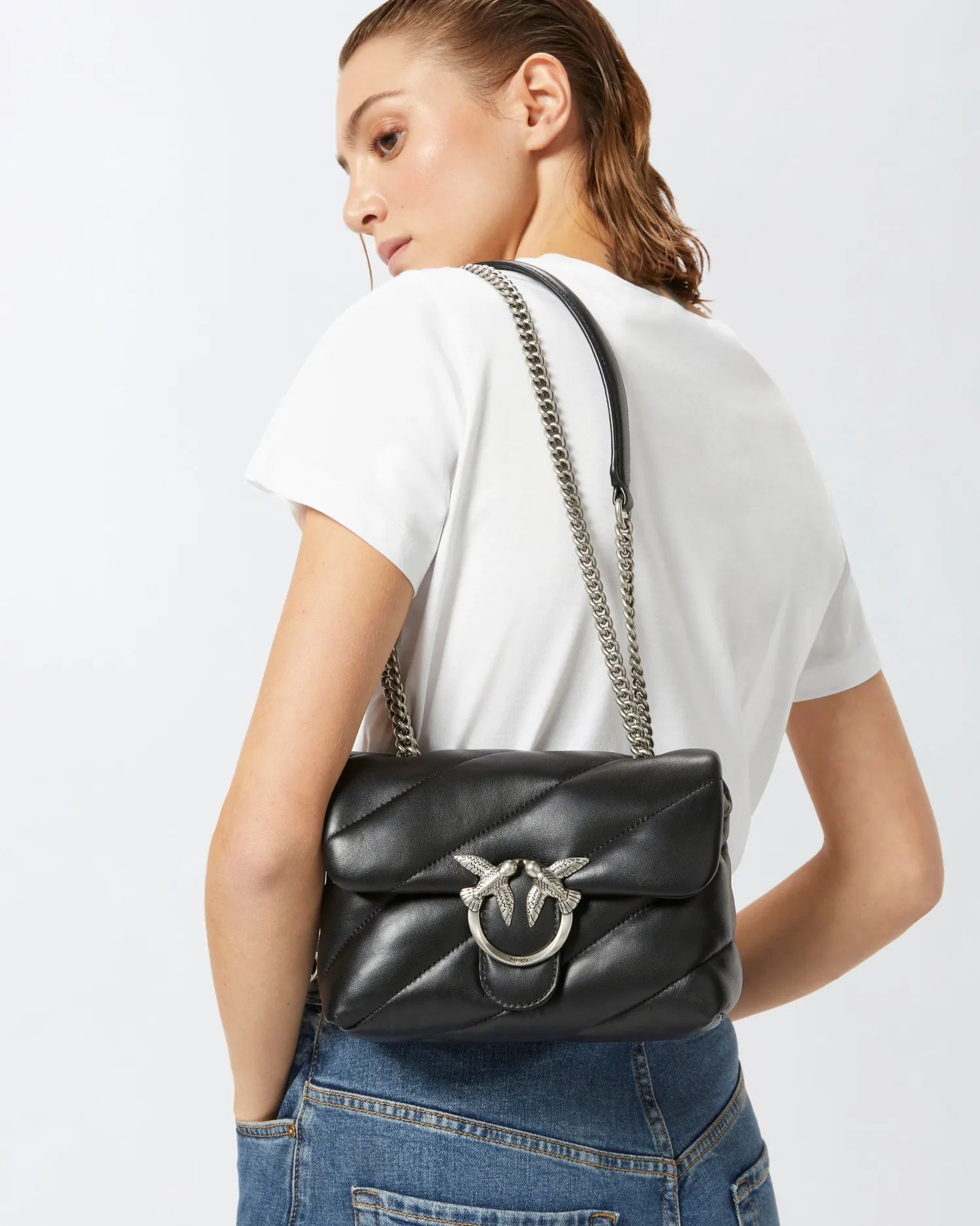 Outlet Borsa Mini Love Puff Maxi Quilt / Donna Borse A Tracolla