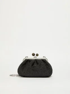 New Borsa Pasticcino Small Effetto Rafia / Donna Borse A Tracolla