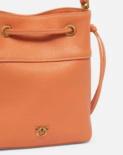 Clearance Borsa Piccola a Secchiello in Pelle con Tracolla / Donna Borse A Tracolla