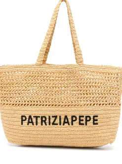 Online Borsa Tote con Ricamo / Donna Borse A Spalla
