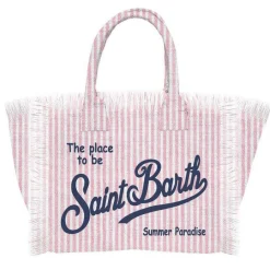 Outlet Borsa Tote Vanity in Lino / Donna Borse A Tracolla