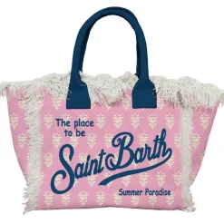 Outlet Borsa Vanity Mini in Tela di Cotone / Donna Borse A Spalla