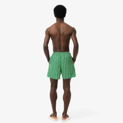 Clearance Boxer da Mare con Logo Monogramma / Uomo Costumi Da Bagno