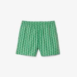 Clearance Boxer da Mare con Logo Monogramma / Uomo Costumi Da Bagno
