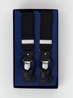 New Bretelle Elastica con Clip in Metallo / Uomo Bretelle