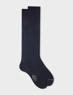 Calze Lunghe in Cotone Chiffon / Uomo Calzini