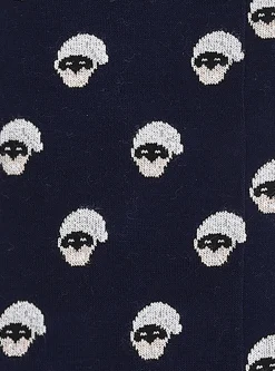 Sale Calzino in Cotone con Fantasia / Uomo Calzini
