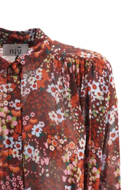 New Camicia a Fantasia in Viscosa / Donna Camicie