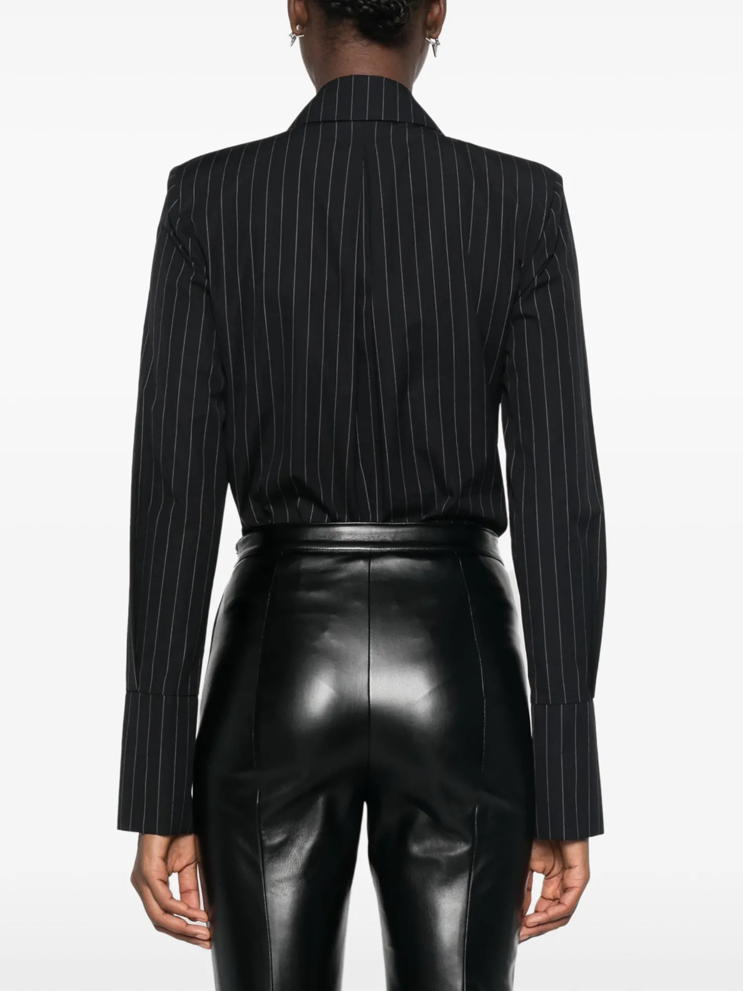 Online Camicia Body Gessato Doppiopetto / Donna Camicie