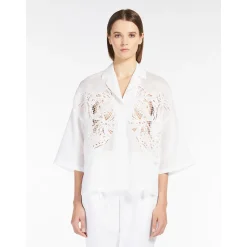 Hot Camicia Boxy in Tela Ramiè / Donna Camicie