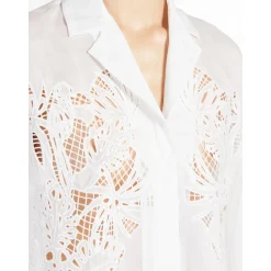 Hot Camicia Boxy in Tela Ramiè / Donna Camicie