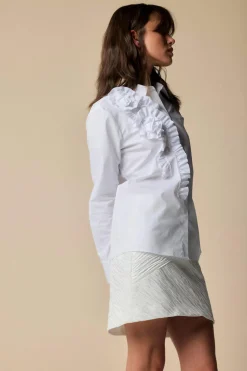 Sale Camicia Classic Fit con Volant / Donna Camicie