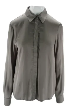 Online Camicia con Abbottonatura Nascosta / Donna Camicie