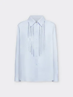 Online Camicia con Applicazioni Frontali / Donna Camicie