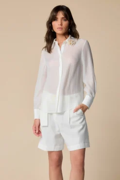 Online Camicia con Colletto Classico / Donna Camicie