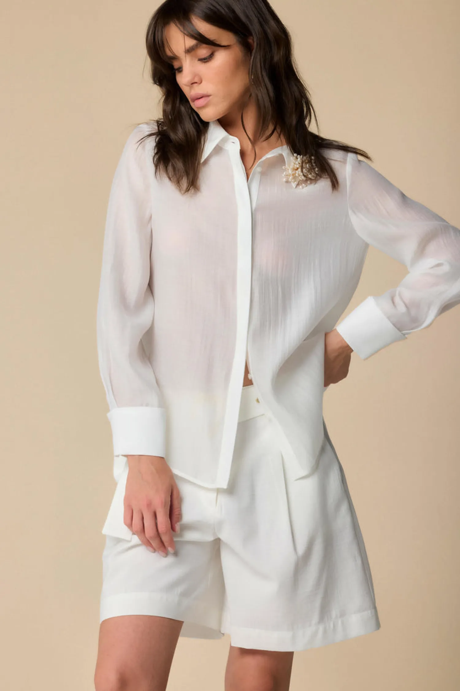 Online Camicia con Colletto Classico / Donna Camicie