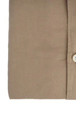 Discount Camicia con Collo alla Coreana in Mussola di Cotone / Uomo Camicie