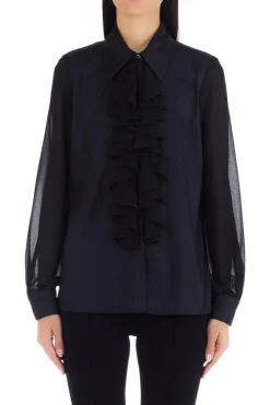 Discount Camicia con Dettaglio Rouches / Donna Camicie