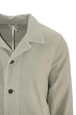 Best Camicia con Effetto Velluto / Beige Uomo Camicie