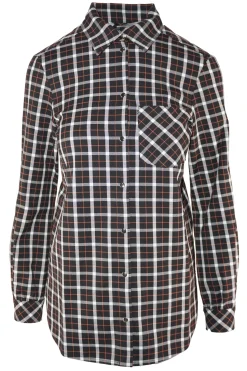 Discount Camicia con Fantasia / Nero Donna Camicie