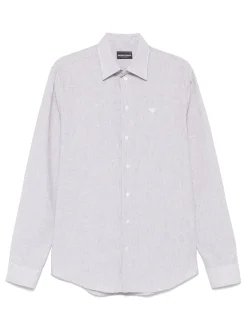 Best Camicia con Fantasia a Righe / Uomo Camicie