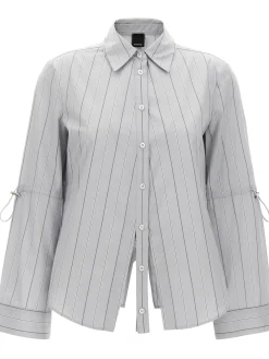 New Camicia con Fantasia a Righe / Donna Camicie
