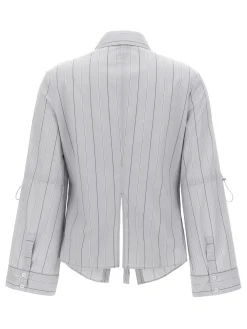 New Camicia con Fantasia a Righe / Donna Camicie