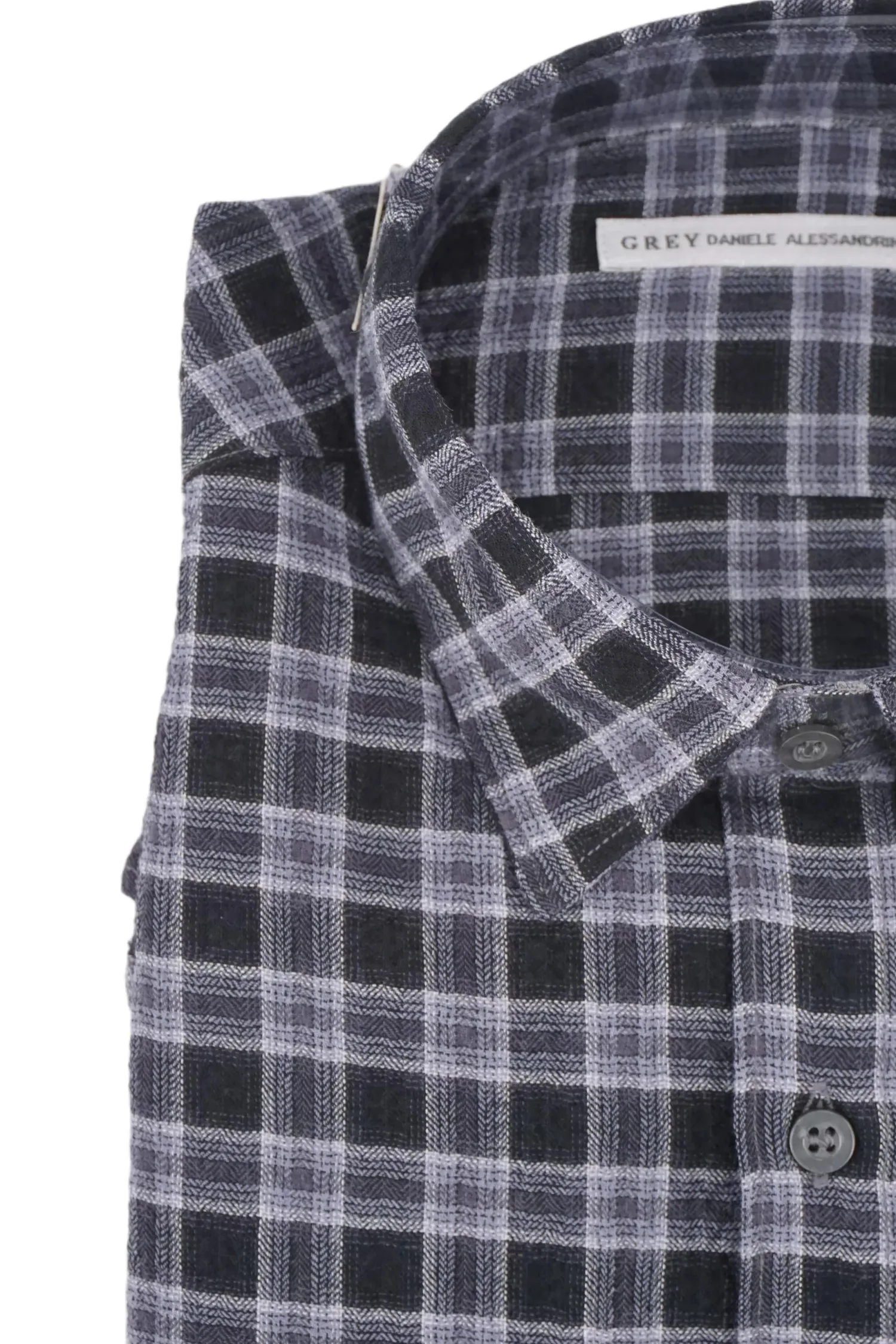 Sale Camicia con Fantasia / Nero Uomo Camicie