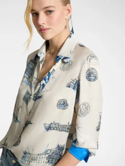 Clearance Camicia con Stampa / Donna Camicie