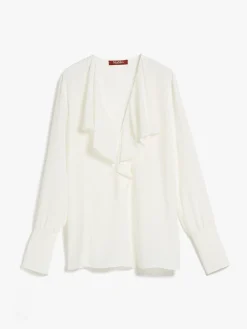 Camicia con Volant / Bianco Donna Camicie