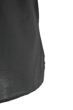 Clearance Camicia di Cotone con Risvolti sulle Maniche / Donna Camicie