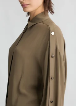 Hot Camicia in Crepe de Chine / Donna Camicie