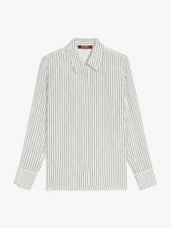 Camicia in Crepe de Chine Stampato / Donna Camicie