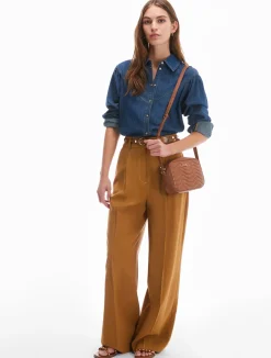 Discount Camicia in Denim Leggero / Donna Denim|Camicie