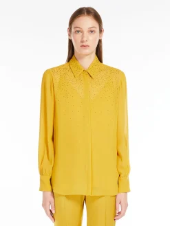 Camicia in Gerogette di Seta / Donna Camicie