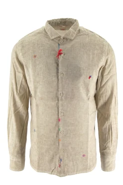 Discount Camicia in Lino / Uomo Camicie