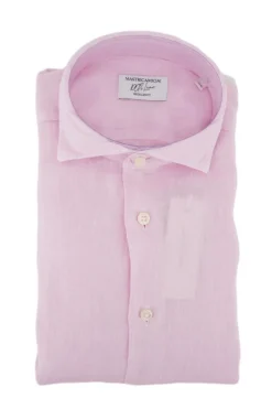 Sale Camicia in Lino con Collo Morbido / Uomo Camicie
