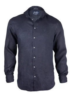 Clearance Camicia in Lino Regular Fit / Uomo Camicie