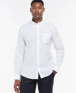 New Camicia in Misto Lino con Taschino / Uomo Camicie