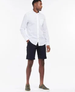 New Camicia in Misto Lino con Taschino / Uomo Camicie