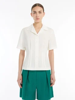 Discount Camicia in Popeline di Cotone / Donna Camicie