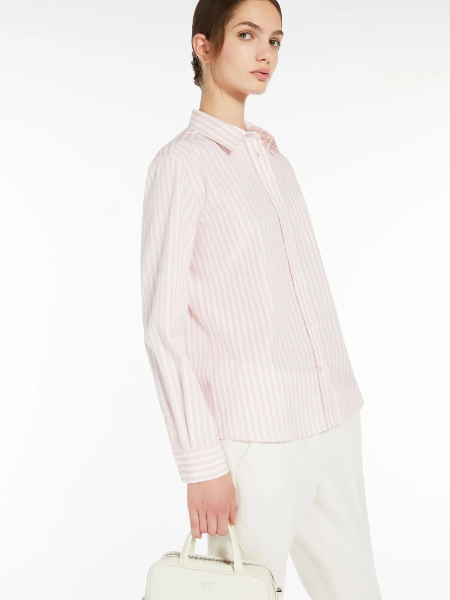 Camicia in Popeline di Cotone / Donna Camicie