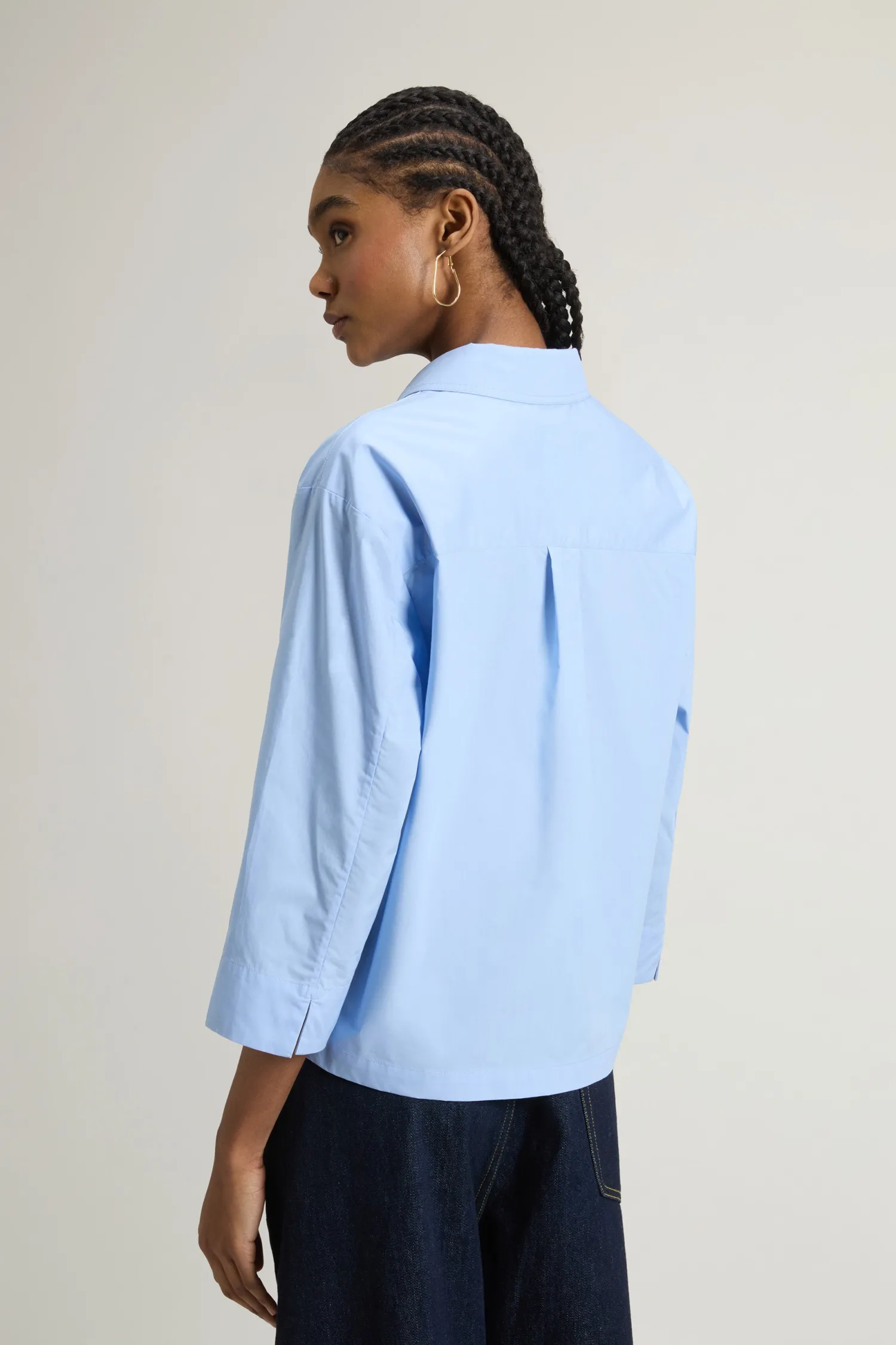 Camicia in Popeline di Cotone / Donna Camicie