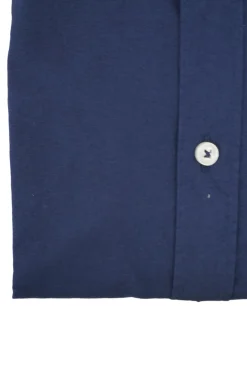 Sale Camicia in Puro Cotone Regular Fit / Blu Uomo Camicie