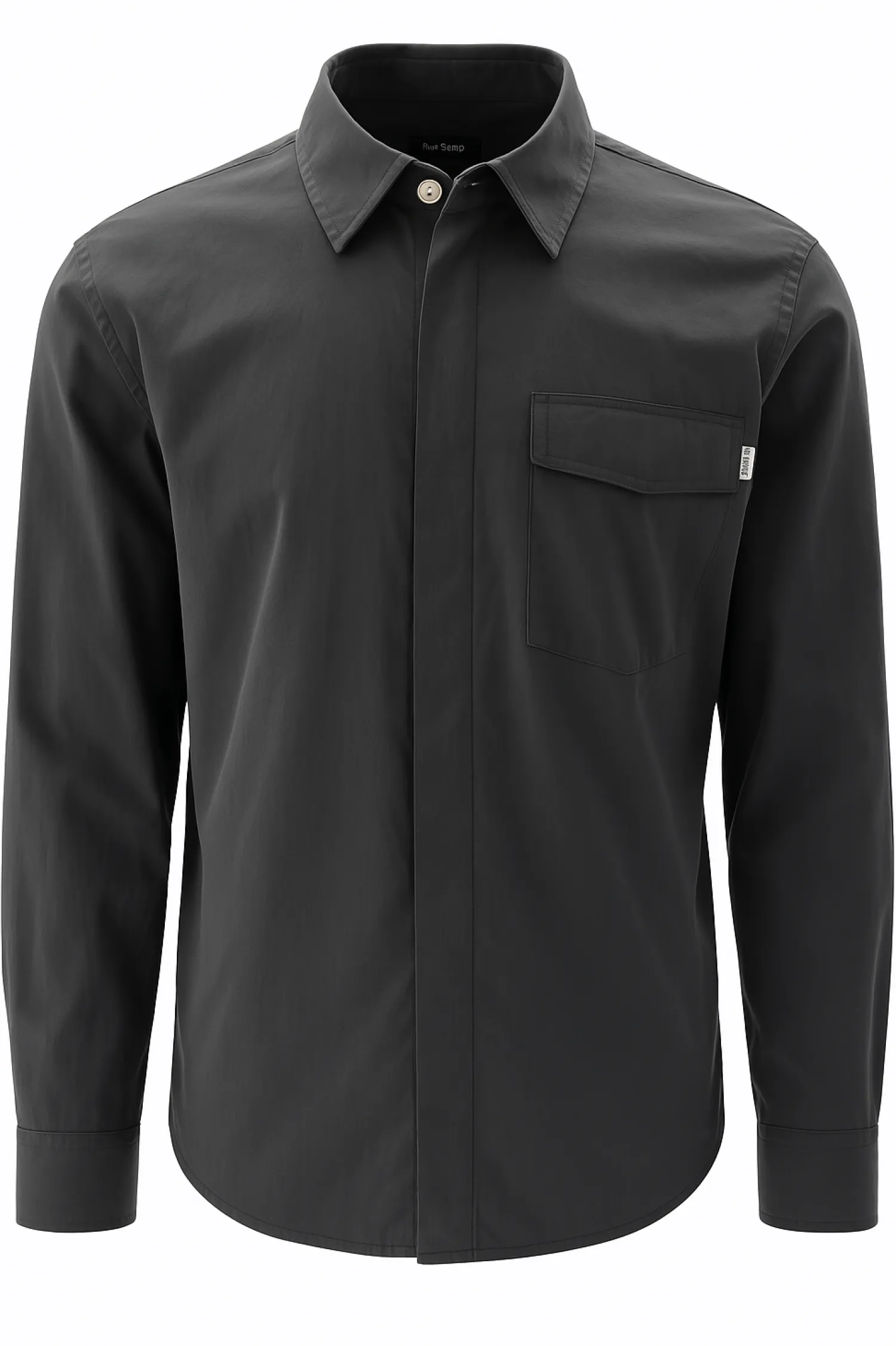 Online Camicia in Tessuto Tecnico Elasticizzato / Uomo Camicie
