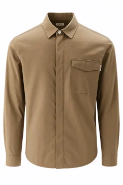 New Camicia in Tessuto Tecnico Elasticizzato / Uomo Camicie