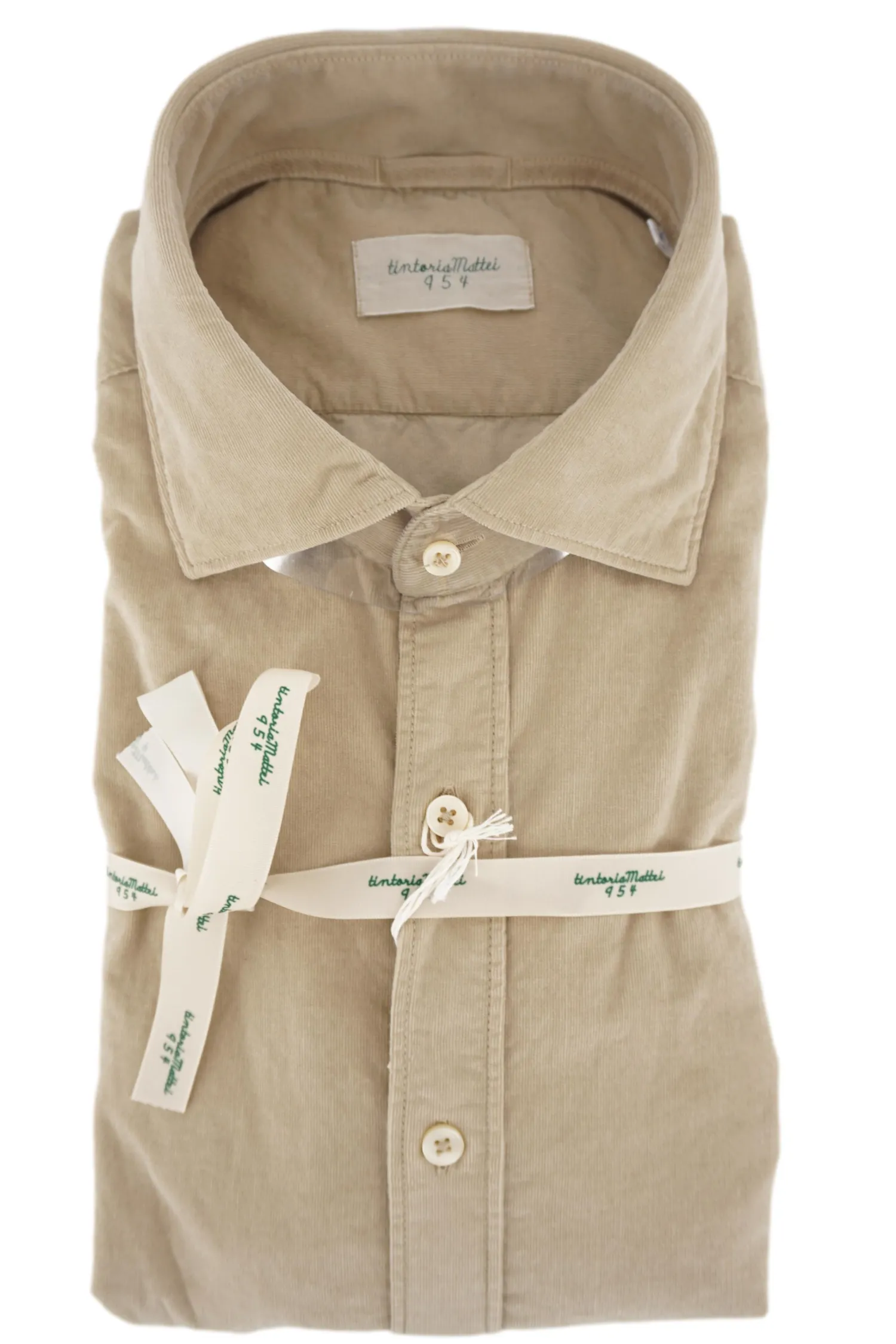 New Camicia in Velluto Millerighe / Uomo Camicie
